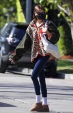 KAIA GERBER Leaves Yoga Class in Los Angeles 03/11/2021
