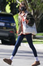 KAIA GERBER Leaves Yoga Class in Los Angeles 03/11/2021