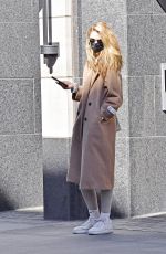KATE BOCK Waiting for Uber in New York 03/08/2021