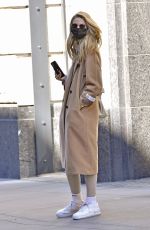 KATE BOCK Waiting for Uber in New York 03/08/2021