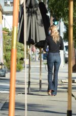 KATE BOSWORTH at a Hair Salon in Los Angeles 02/25/2021