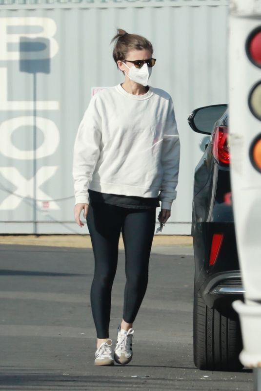KATE MARA Out and About in Los Angeles 03/02/2021