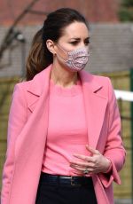 KATE MIDDLETON at School21 in London 03/11/2021