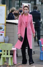 KATE MIDDLETON at School21 in London 03/11/2021