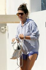 KATE WALSH Out with Her Cat in Perth 03/14/2021