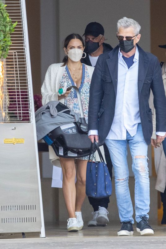 KATHARINE MCPHEE and David Foster at a Birthday Brunch in Beverly Hills 03/25/2021
