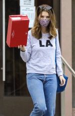 KATHERINE and CHRISTINA SCHWARZENEGEER Leaves New Balance Shoe Store in Santa Monica 03/12/2021