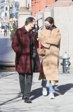 KATIE HOLMES and Emilio Vitolo Jr Heading Out in New York 03/08/2021