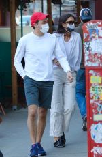 KATIE HOLMES and Emilio Vitolo Jr Heading Out in New York 03/12/2021