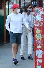 KATIE HOLMES and Emilio Vitolo Jr Heading Out in New York 03/12/2021