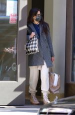 KATIE HOLMES Leaves an Office Building in New York 03/15/2021