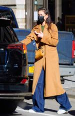 KATIE HOLMES Out and About in New York 03/02/2021