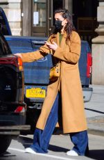 KATIE HOLMES Out and About in New York 03/02/2021