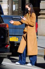 KATIE HOLMES Out and About in New York 03/02/2021