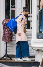 KATIE HOLMES Out and About in New York 03/066/2021