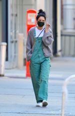 KATIE HOLMES Out and About in New York 03/11/2021