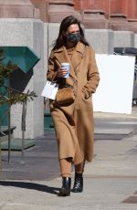 KATIE HOLMES Out in New York 03/03/2021