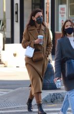 KATIE HOLMES Out in New York 03/03/2021