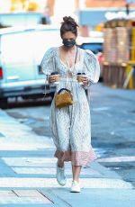 KATIE HOLMES Out in New York 03/10/2021
