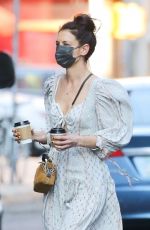 KATIE HOLMES Out in New York 03/10/2021