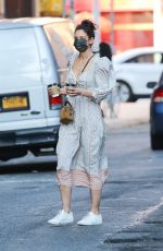 KATIE HOLMES Out in New York 03/10/2021