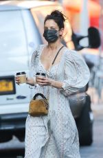 KATIE HOLMES Out in New York 03/10/2021