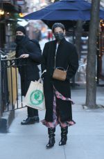 KATIE HOLMES Out Shopping in New York 03/05/2021