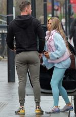 KATIE PRICE and Carl Woods Out in London 03/19/2021