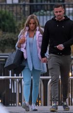 KATIE PRICE and Carl Woods Out in London 03/19/2021