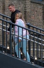 KATIE PRICE and Carl Woods Out in London 03/19/2021