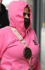 KATIE PRICE Arrives at a Studios in Leeds Dock 03/10/2021