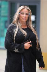 KATIE PRICE Arrives at Leeds docks 03/17/2021