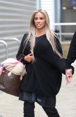 KATIE PRICE Arrives at Leeds docks 03/17/2021
