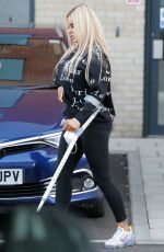 KATIE PRICE Leaves Her Hotel in London 03/02/2021