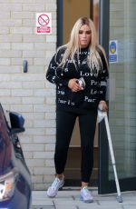 KATIE PRICE Leaves Her Hotel in London 03/02/2021