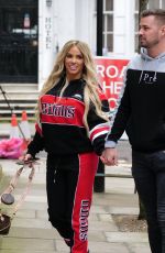 KATIE PRICE Out Filming for Her New Show in London 03/05/2021