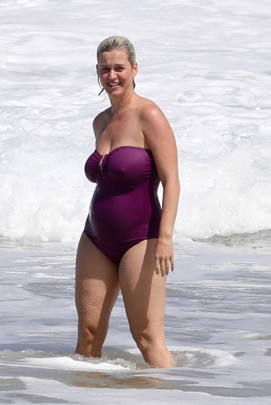 KATY PERRY in Swimsuit at a Beach in Hawaii 03/03/2021