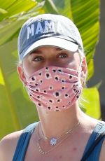 KATY PERRY Out and About in Santa Barbara 03/29/2021