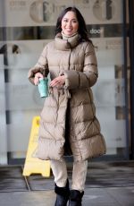 KATYA JONES Arrives at Morning Live in London 03/11/2021