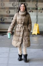 KATYA JONES Arrives at Morning Live in London 03/11/2021