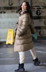 KATYA JONES Arrives at Morning Live in London 03/11/2021