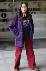 KATYA JONES Out and About in London 03/25/2021