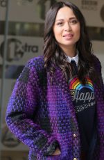 KATYA JONES Out and About in London 03/25/2021