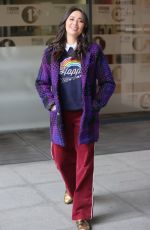 KATYA JONES Out in London 03/25/2021