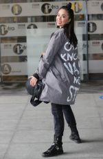 KATYA JONES Presenting Strictly Fitness on Morning Live in London 03/18/2021