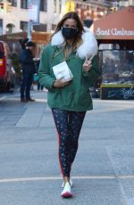 KELLY BENSIMON Leaves Levain Bakery in New York 03/06/2021