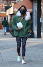 KELLY BENSIMON Leaves Levain Bakery in New York 03/06/2021