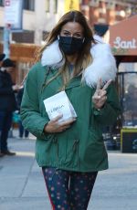 KELLY BENSIMON Leaves Levain Bakery in New York 03/06/2021