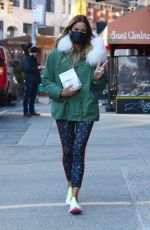KELLY BENSIMON Leaves Levain Bakery in New York 03/06/2021