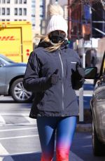 KELLY BENSIMON Out Jogging in New York 03/02/2021